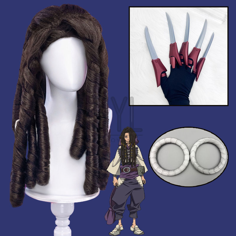 Synthetic Braided Wigs For Black Women - Аниме-парик для косплея Гачиакута Джаббер Вонгер,