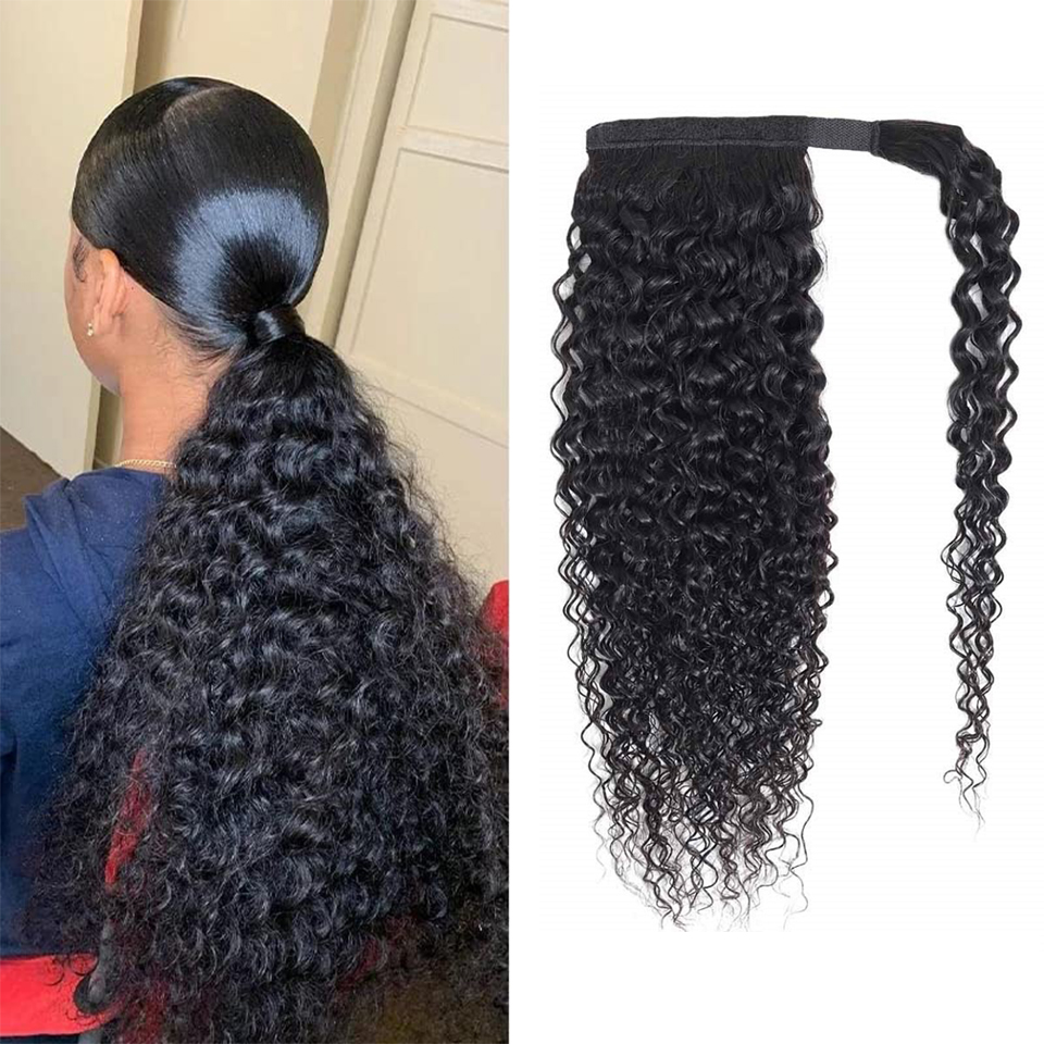 Seamless Clip In Hair Extensions Human Hair - Накладной хвост из натуральных волос с