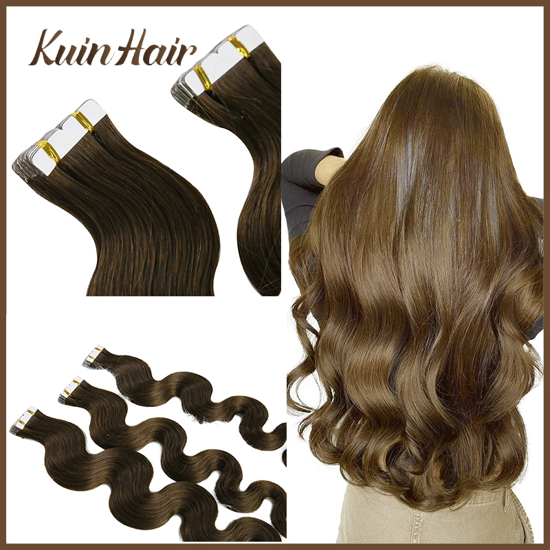 Накладные волосы из натуральны – обзор и цена Invisible Tape In Extensions Real Hair