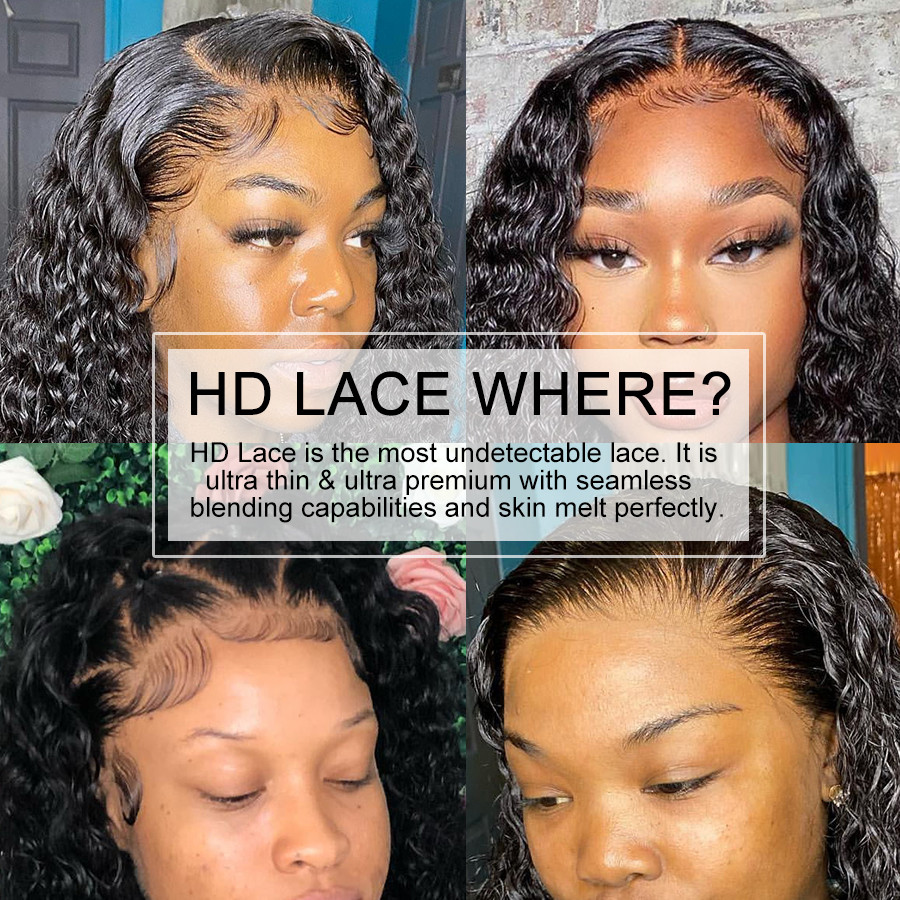 Парик с прозрачной HD-основой  – обзор и цена Hd Lace Frontal Wig Human Hair Pre Plucked