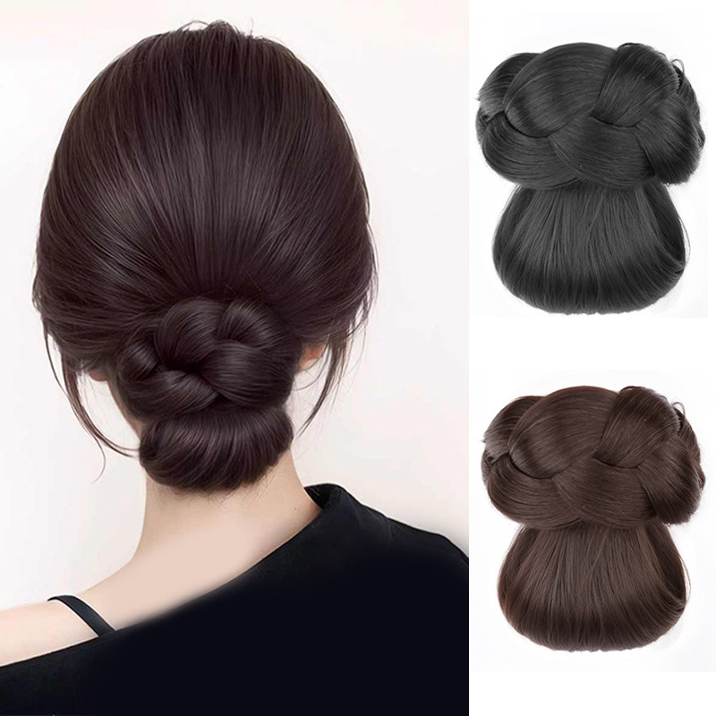Синтетические аксессуары для в – обзор и цена Claw Clip Messy Bun Hair Piece
