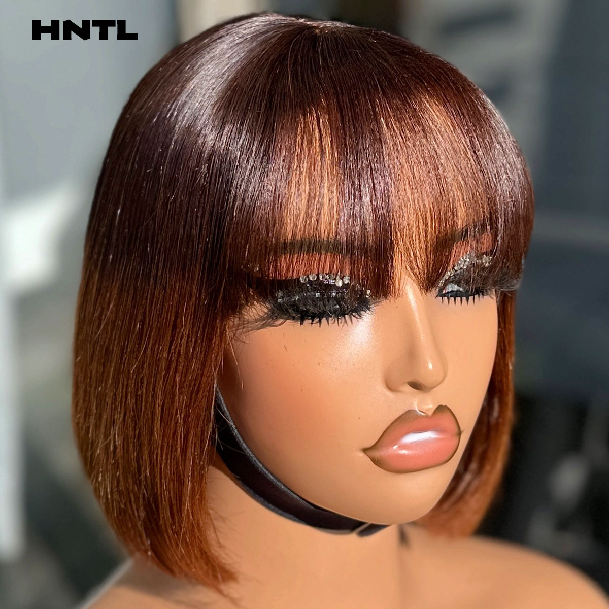 Готовый к носке парик-боб с за – обзор и цена Pre Parted 13X4 Lace Front Bob Wig