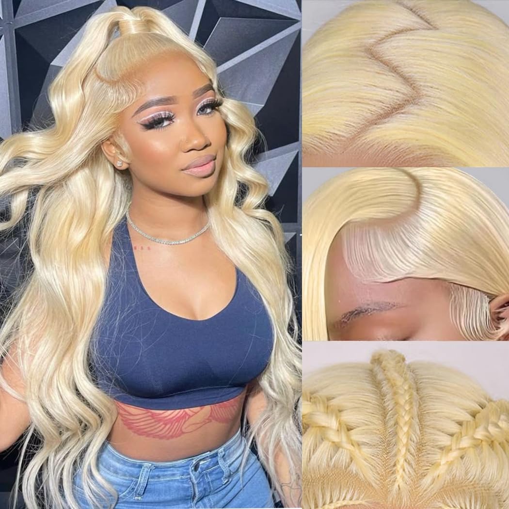 Парик с HD-кружевной передней  – обзор и цена 613 Blonde Body Wave Lace Front Wig
