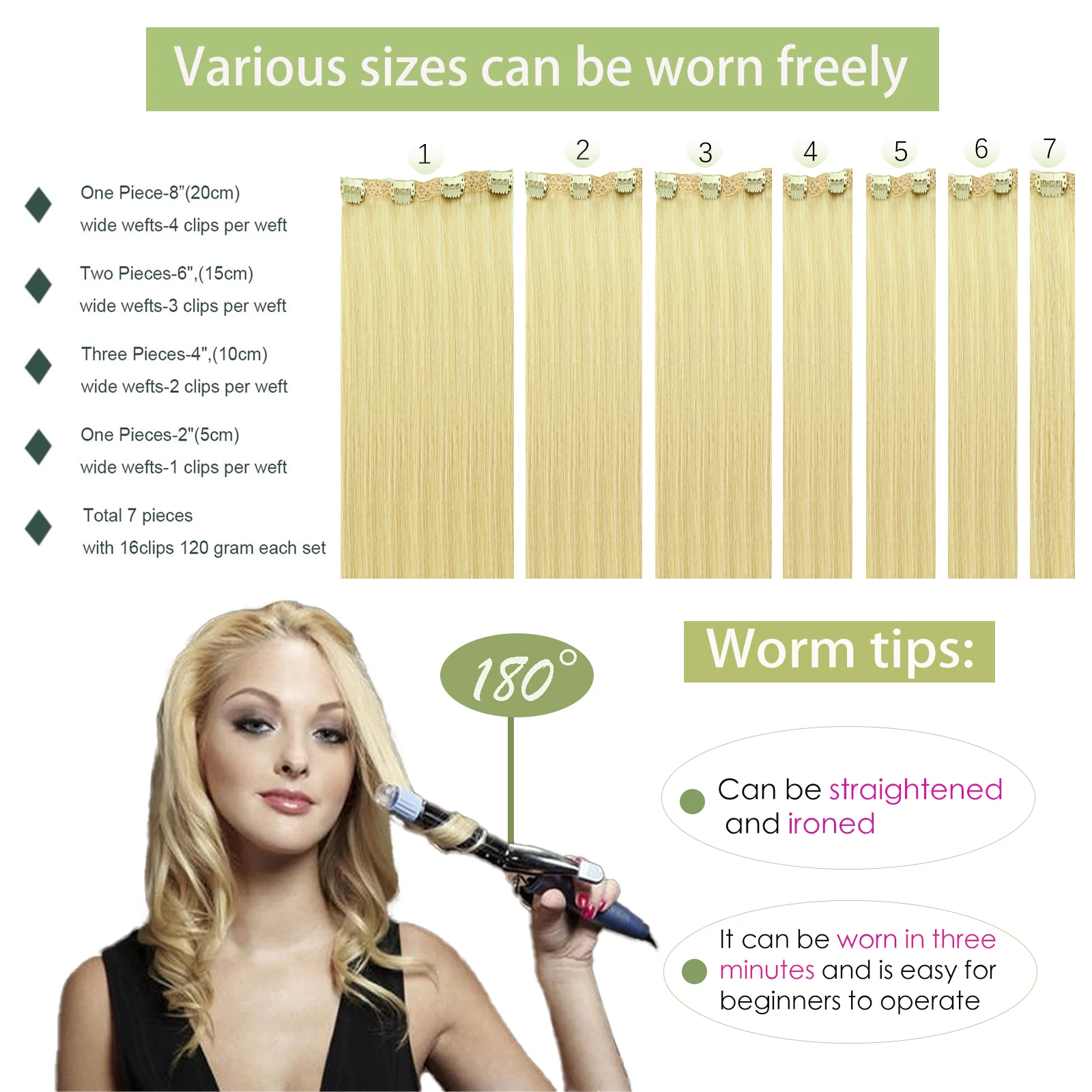 Натуральные черные прямые накл – обзор и цена Seamless Clip In Hair Extensions Human Hair