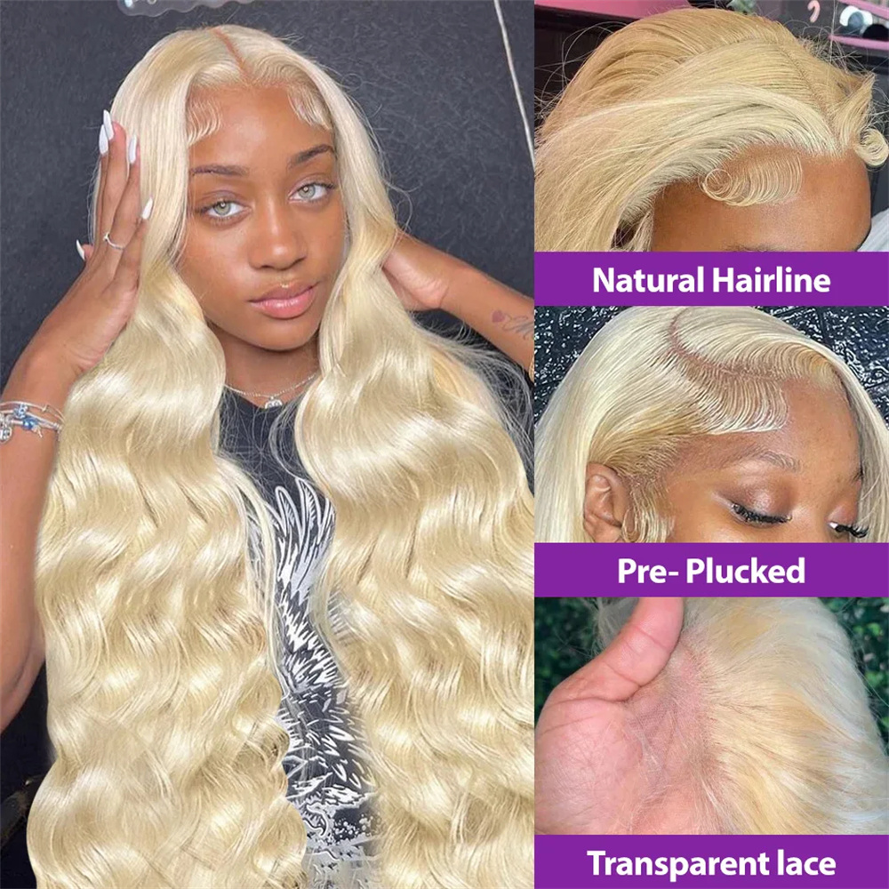Finros Body Wave 13x6 HD Прозр – обзор и цена 613 Blonde Body Wave Lace Front Wig