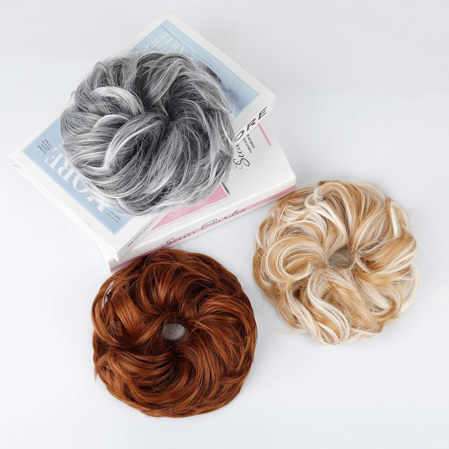 Элегантный небрежный пучок с в – обзор и цена Claw Clip Messy Bun Hair Piece