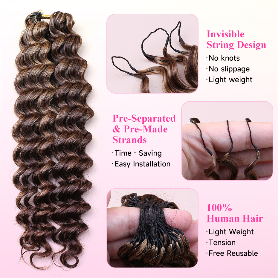 Волнистые волосы для плетения  – обзор и цена Hair Bundles