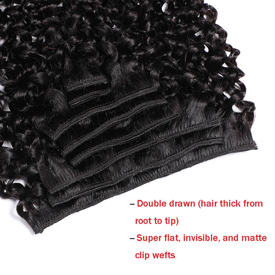 Накладные кудрявые волосы из н – обзор и цена Seamless Clip In Hair Extensions Human Hair
