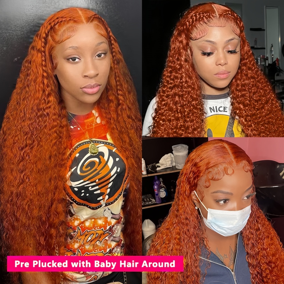 30-дюймовые оранжевые парики с – обзор и цена Human Hair Wigs