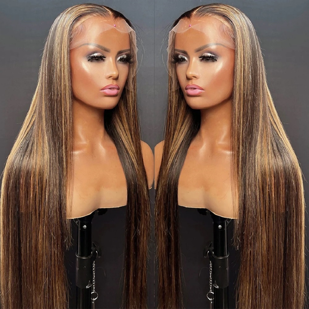 44-46-дюймовые прямые парики и – обзор и цена Hd Lace Frontal Wig Human Hair Pre Plucked
